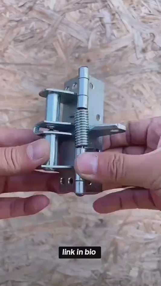 Automatic Self-Closing Door Hinge | Heavy Duty Spring Door Closer