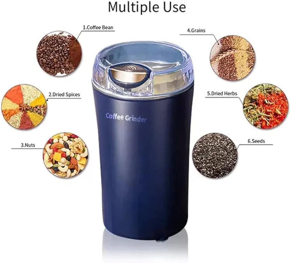 Grinding red chili powder in electric mini mixer
