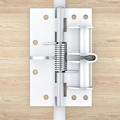 Durable automatic spring-loaded door closer hinge for residential and office doors.