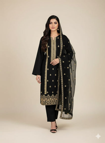 Elevate your wardrobe with the timeless charm of Multani craftsmanship.